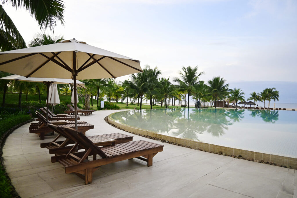 ベトナム、最後の楽園と呼ばれる「フーコック島」にあるFusion Resort Phu Quoc（フュージョンリゾートフーコック）のインフィニティプール