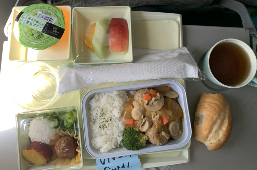 ベトナム航空の機内食
