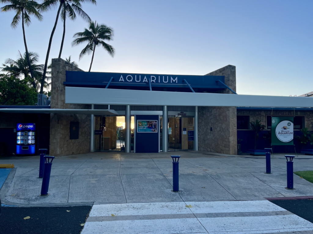 ワイキキ水族館の入り口