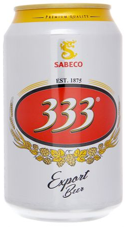 333ビール（バーバーバー）