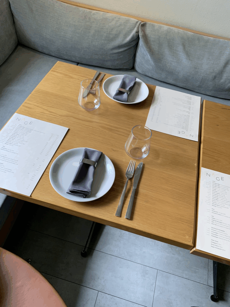 Nage Eateryの店内