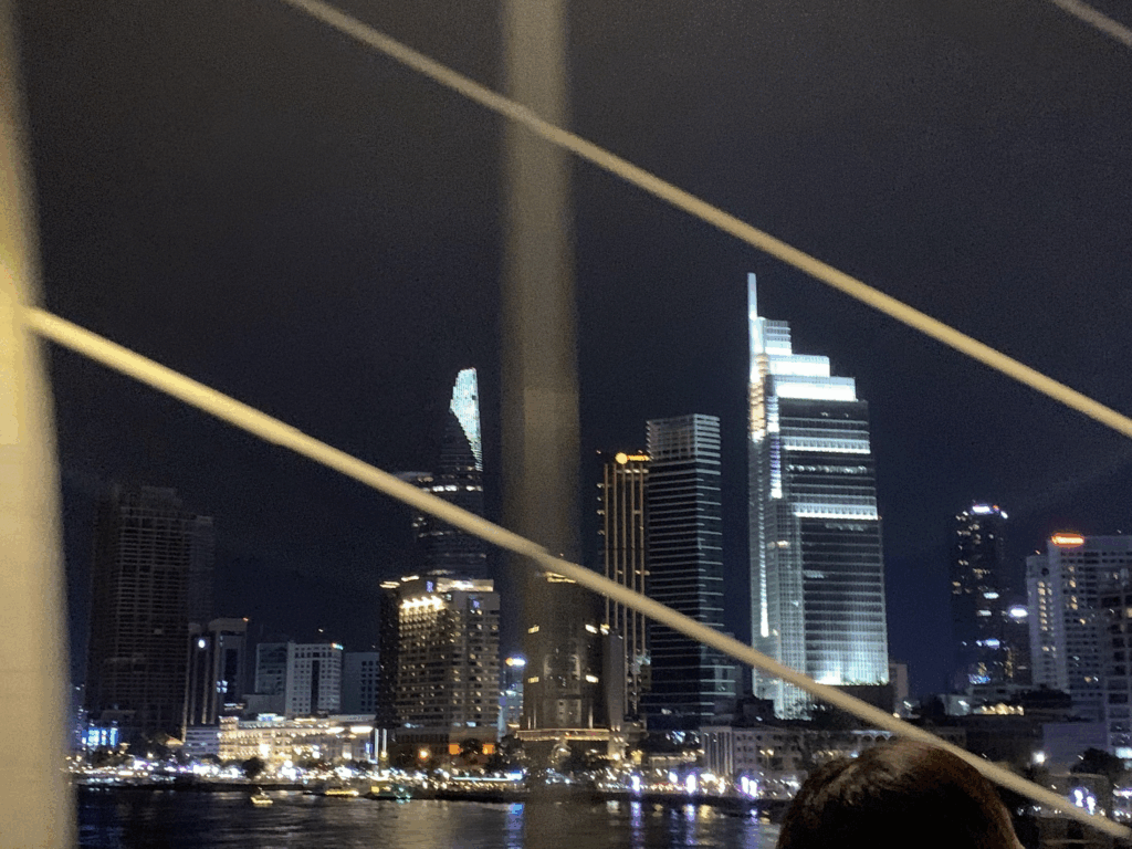 ホーチミンの夜景