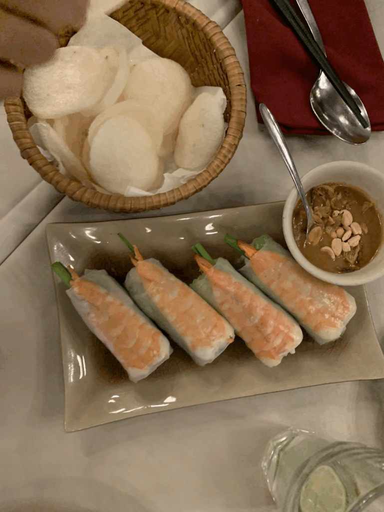 Hoa Túc Saigonの生春巻き