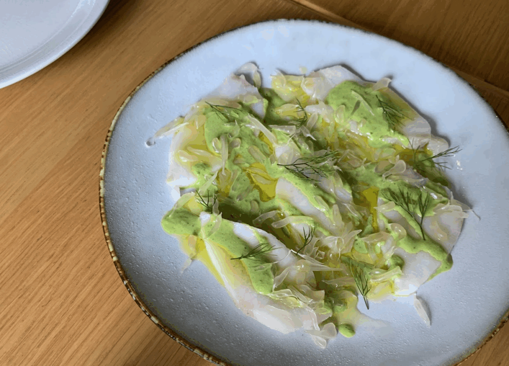 Nage Eatery以下の刺身アンティパスト
