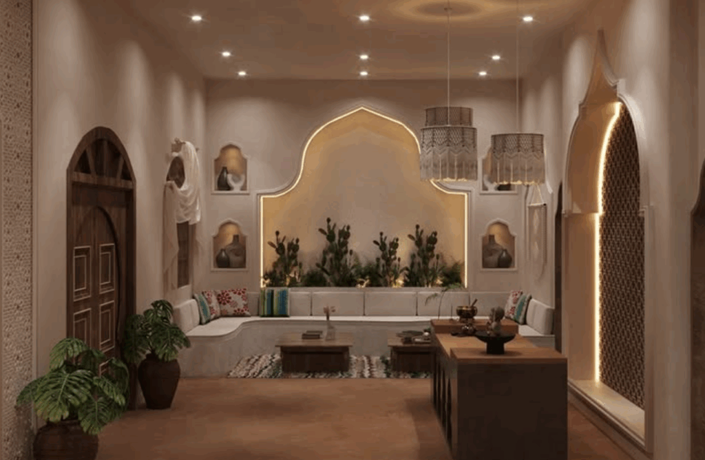 Moc Huong Spaの店内