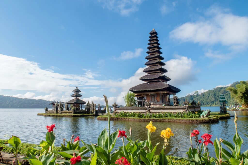 快晴と寺