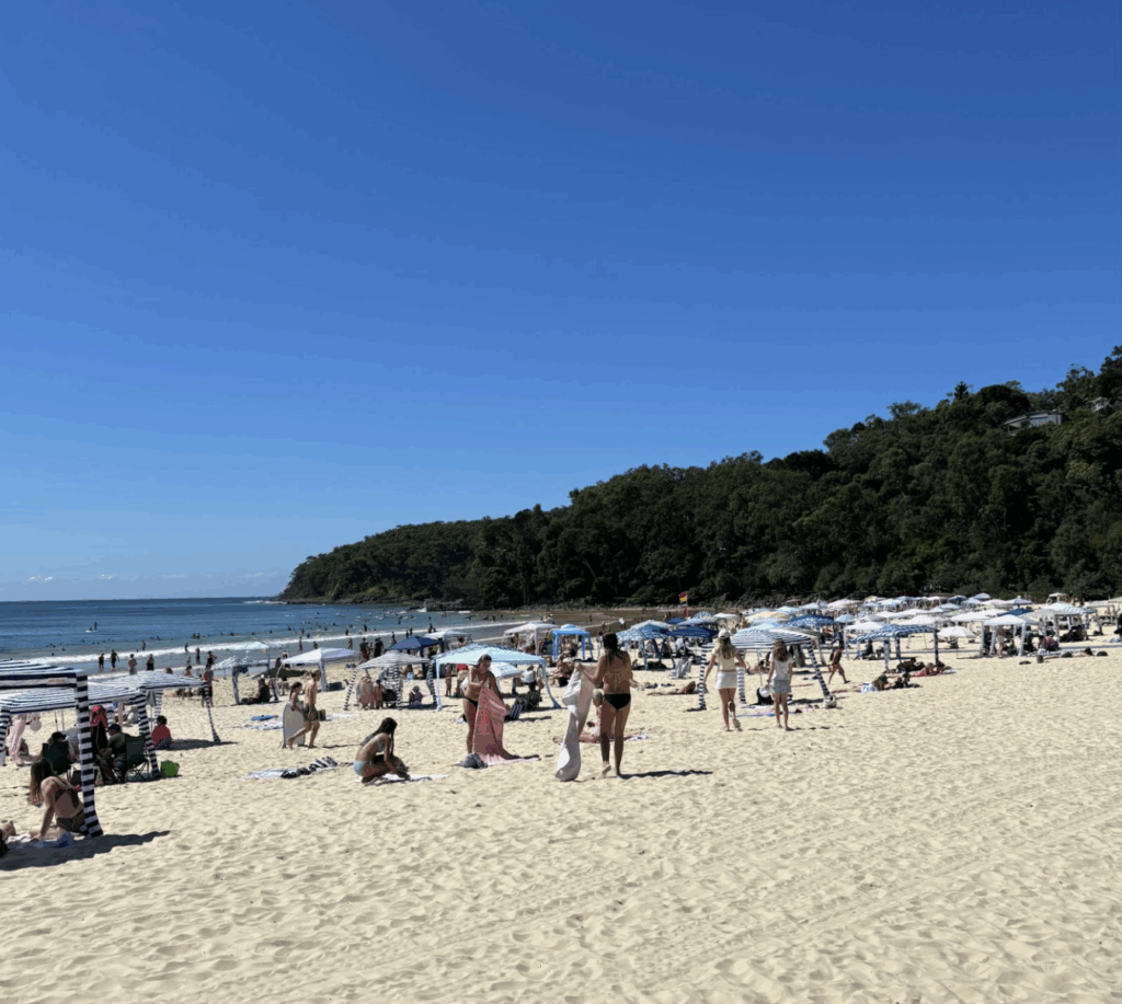 オーストラリアヌーサのビーチ