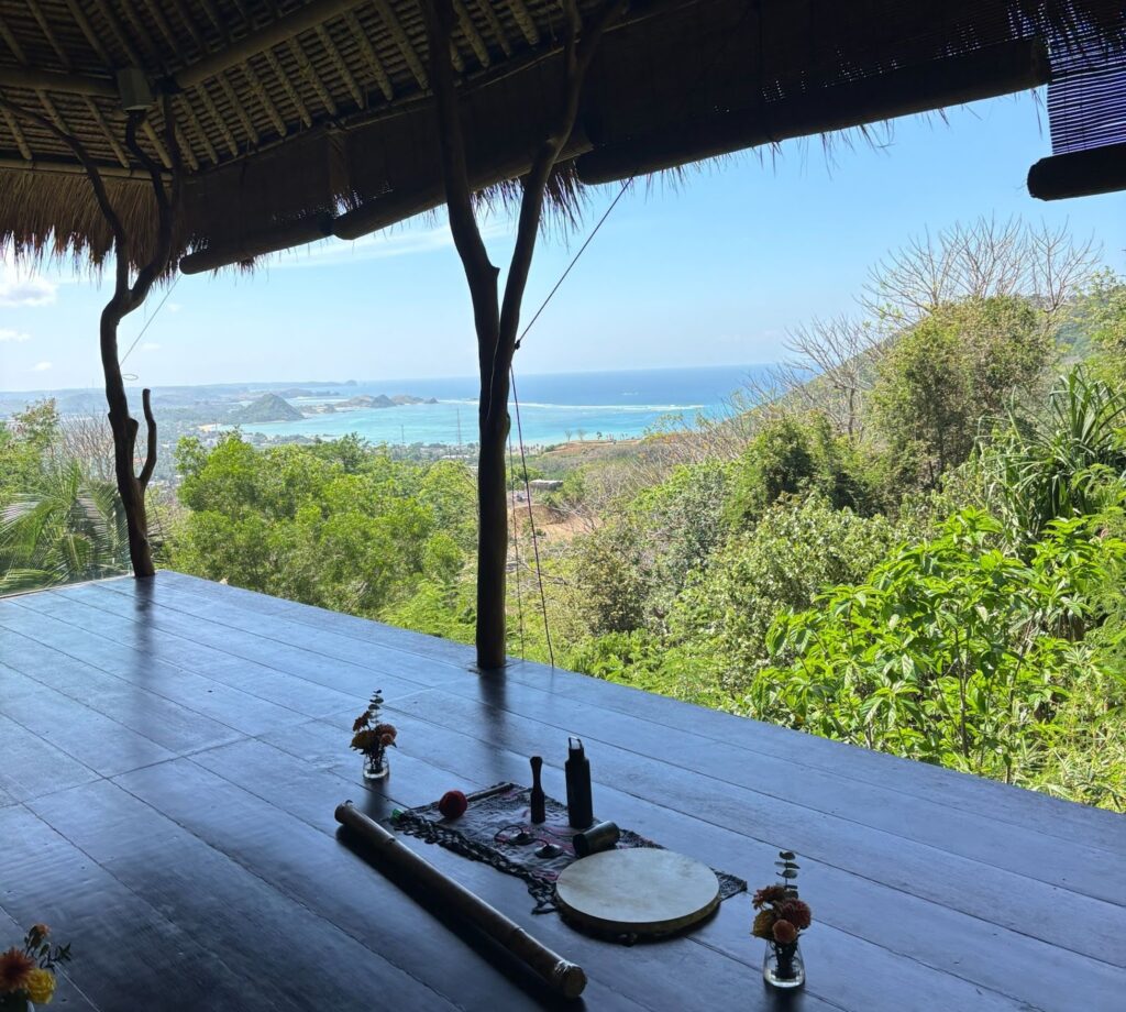 ロンボク島でのリトリートヨガ