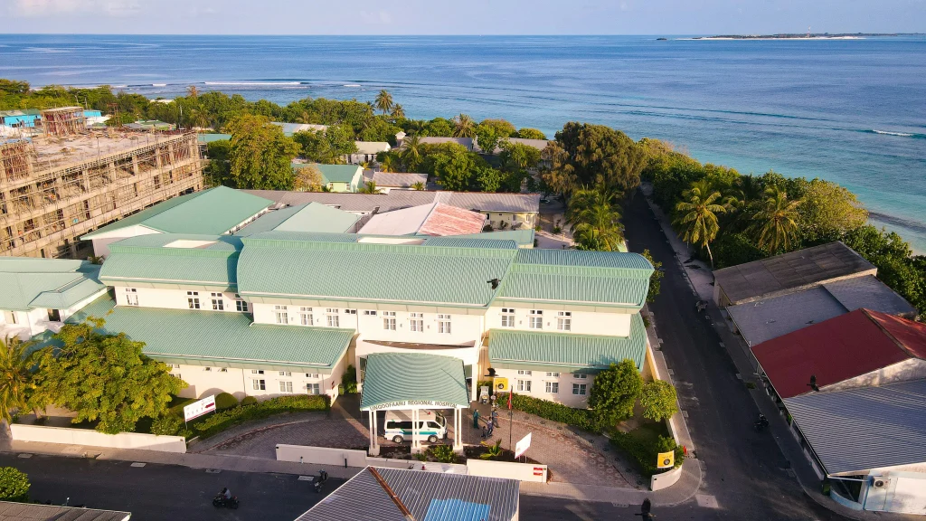 モルディブの町の様子