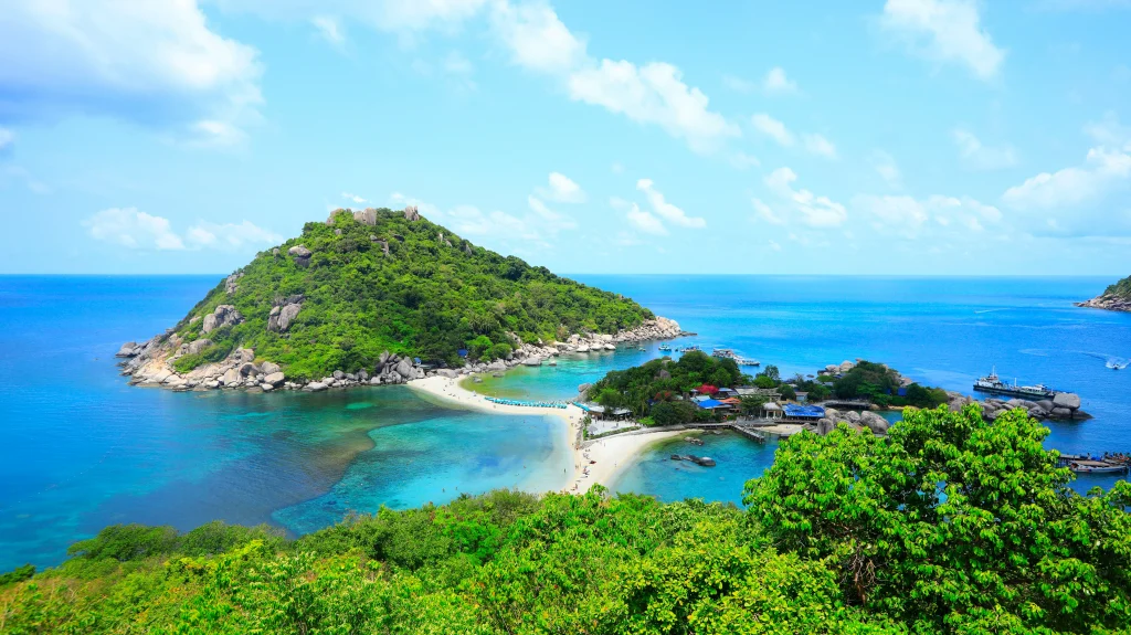 いくつもの島から作られるサムイ島の絶景