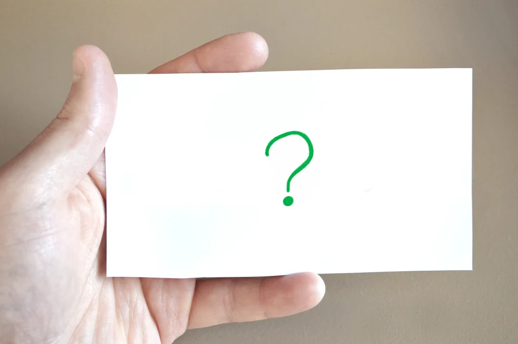 よくある質問(FAQ)を表すクエスチョンマークのイメージ